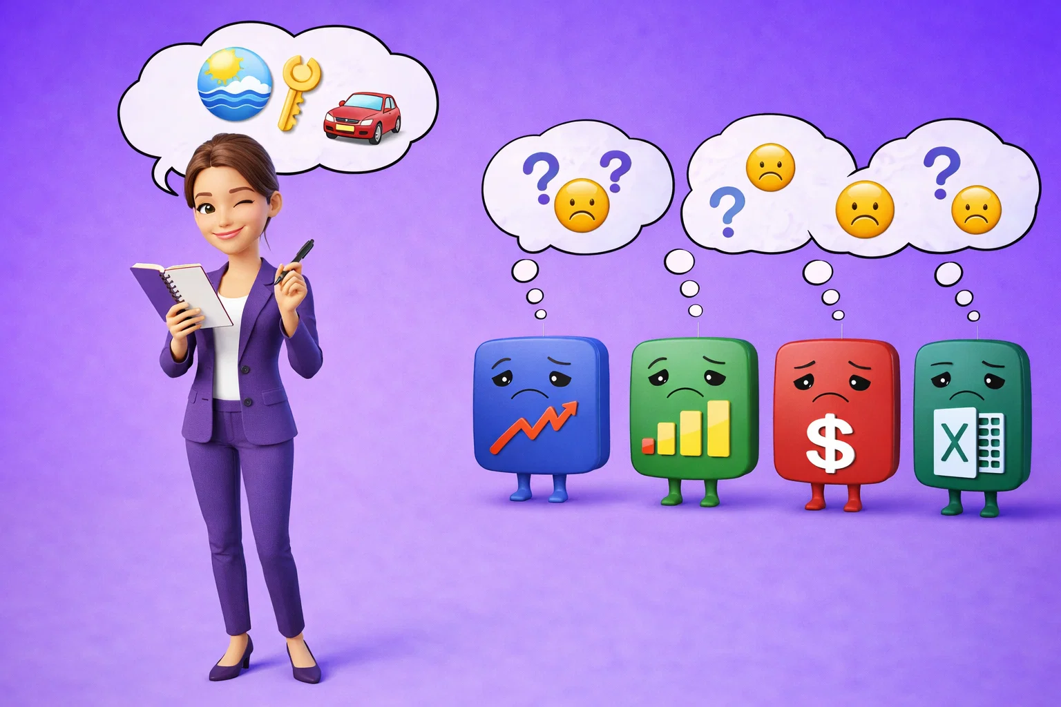 Марта vs Другие приложения